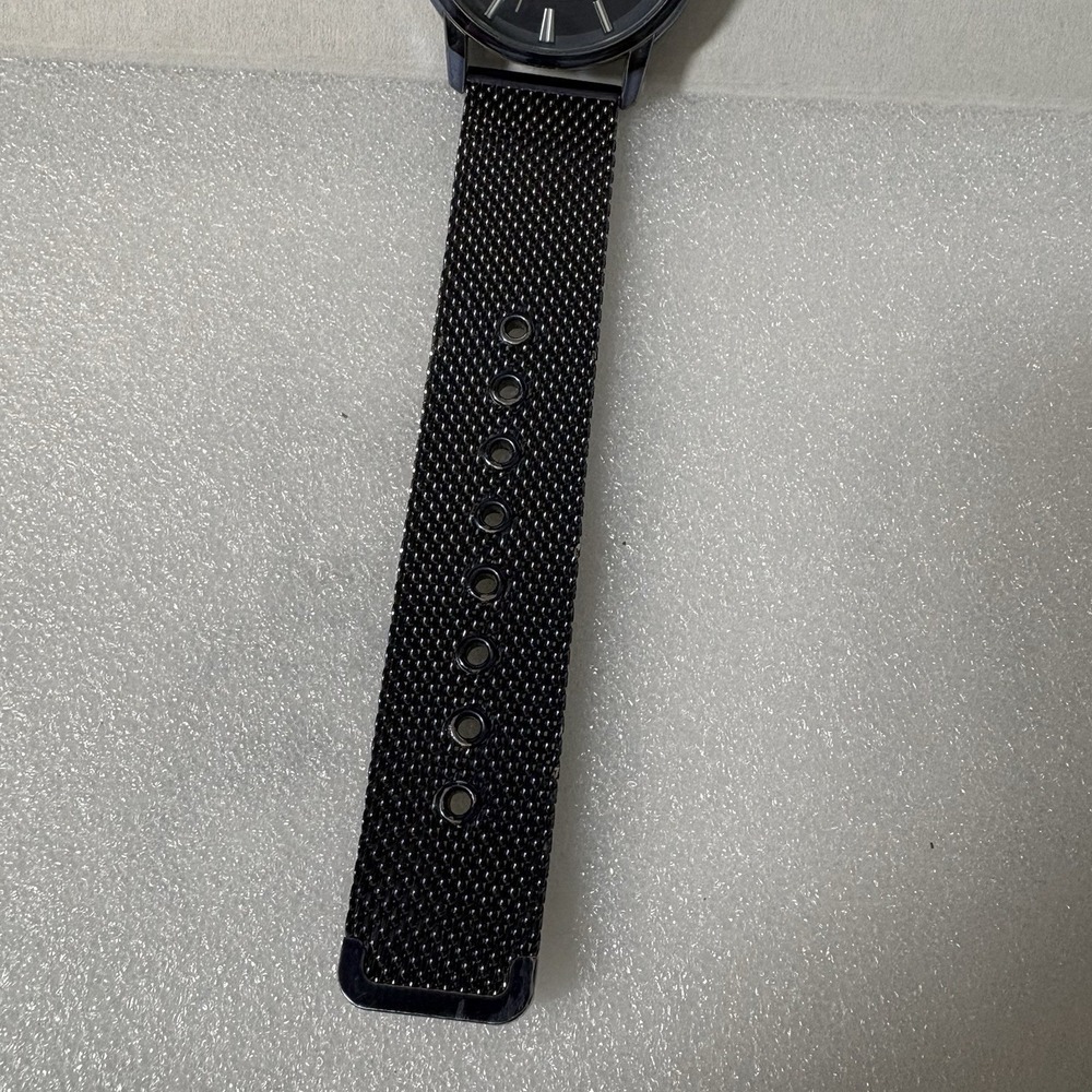 Van Heusen Men's VAN80063BU Navy Blue Watch Metal Mesh Band Works - Picture 4 of 5